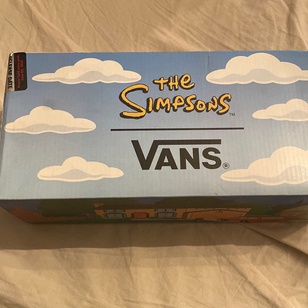 The simpsons vans limited edition